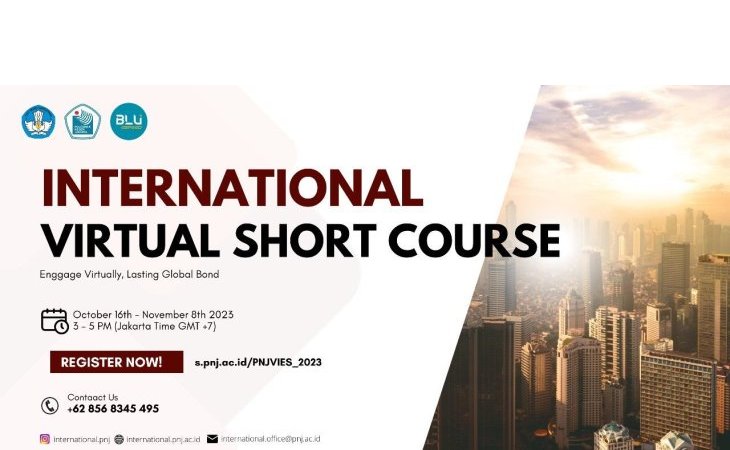 Politeknik Negeri Jakarta, Indonesia International Virtual Short Course